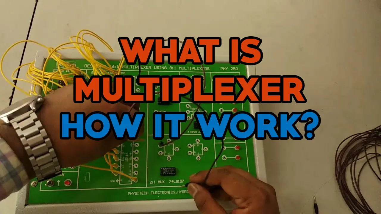 What Is A Multiplexer And How Does It Work Explained