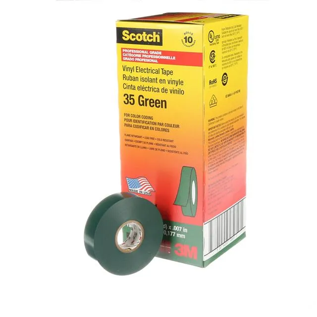 35 GREEN (3/4"X66') 3M