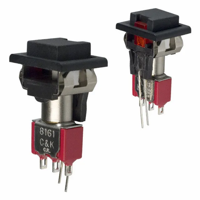 8161J86ZQE223 | SWITCH PUSHBUTTON SPDT 6A 120V | Blikai Electronic