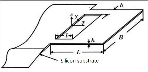 a single-arm beam and double-arm beam with equal mass block and beam thickness is proposed for high-gn value acceleration