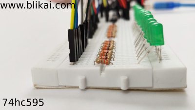 Applications of the 74HC595 Seven-Segment  LED Matrix