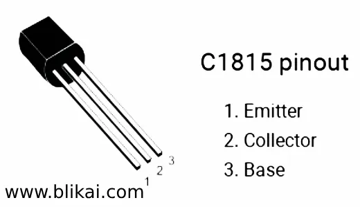 c1815 transistor pinout