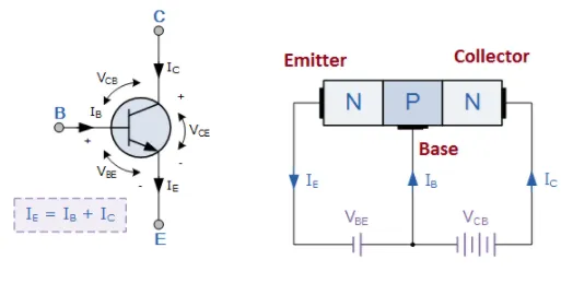 Circuit Diagram with 2N5551 NPN Transistor