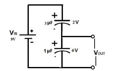 DC Voltage Divider Circuit