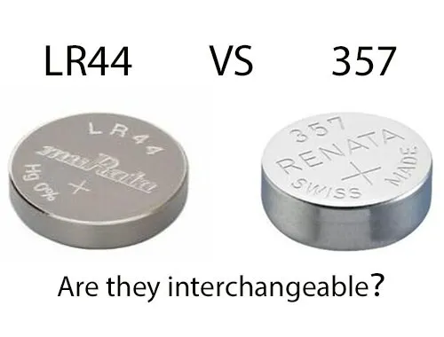 Difference Between LR44 and 357