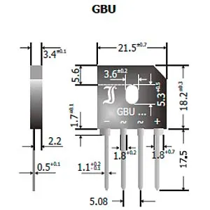 GBU6M Specifications