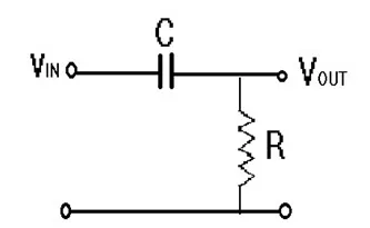 High Pass Filter Circuit