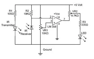 Infrared Sensor Circuit Diagram