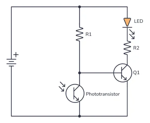 Phototransistor Circuit