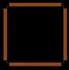 STM32F407IGT6 Footprint