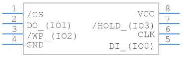 W25Q80DVSNIG CAD Model