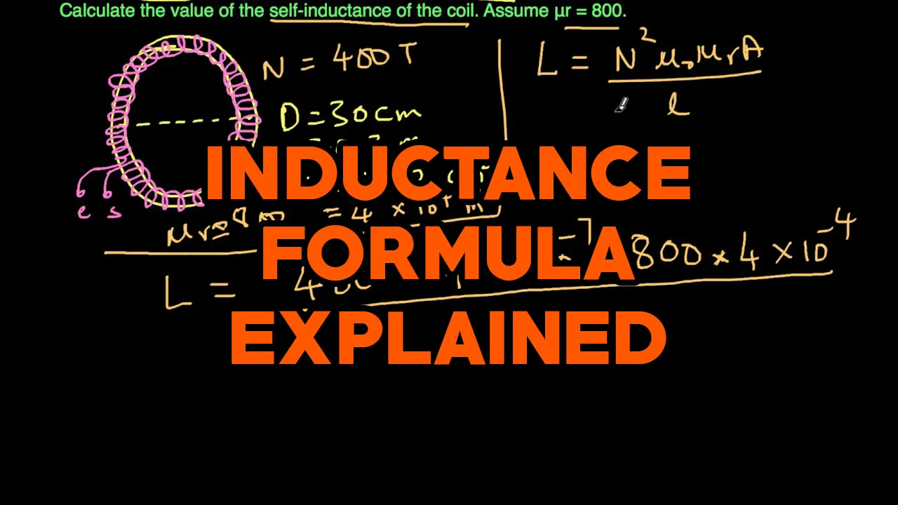 What is Inductance Formula