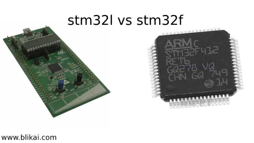 What is stm32l and stm32f?