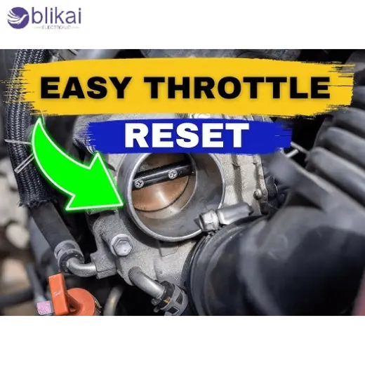 How to reset the throttle position sensor